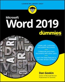 Word 2019 For Dummies voorzijde