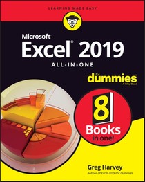 Excel 2019 All-in-One For Dummies voorzijde