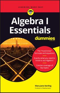 Algebra I Essentials For Dummies voorzijde