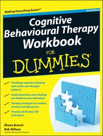 Cognitive Behavioural Therapy Workbook For Dummies voorzijde