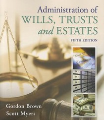 Administration of Wills, Trusts, and Estates voorzijde