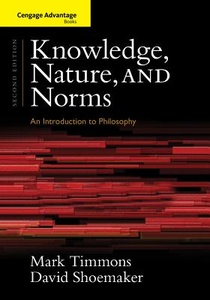 Cengage Advantage Books: Knowledge, Nature, and Norms voorzijde