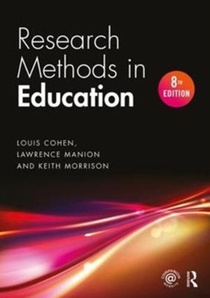 Research Methods in Education voorzijde