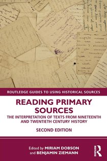 Reading Primary Sources voorzijde