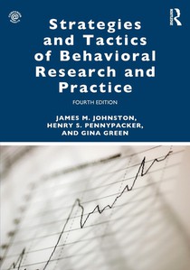 Strategies and Tactics of Behavioral Research and Practice voorzijde