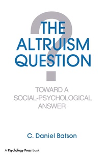 The Altruism Question voorzijde