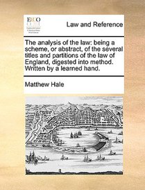 The Analysis of the Law