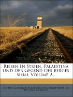 Reisen in Syrien, Palästina und der Gegend des Berges Sinai. voorzijde