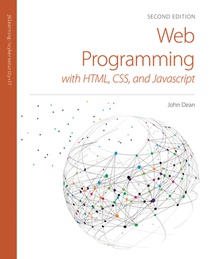 Web Programming with Html, Css, and JavaScript 2e Print on Demand
