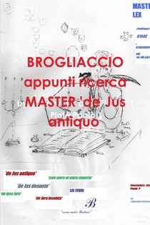 BROGLIACCIO appunti ricerca MASTER 'de Jus antiquo'