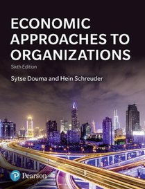 Economic Approaches to Organizations voorzijde