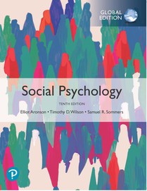 Social Psychology, Global Edition voorzijde