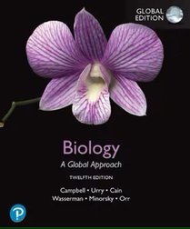 Biology: A Global Approach, 12th Global Edition + Modified Mastering Biology with Pearson eText voorzijde