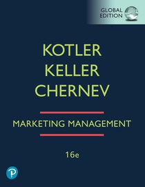 Marketing Management, Global Edition voorzijde