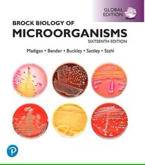 Brock Biology of Microorganisms Biology, 16th Global Edition + Mastering Biology with Pearson eText voorzijde