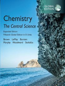 Chemistry: The Central Science, Expanded Edition, 15th Global Edition voorzijde