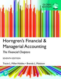 Horngren's Financial & Managerial Accounting, The Financial Chapters, Global Edition voorzijde