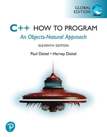 C++ How to Program, Global Edition voorzijde