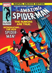 Marvel Archive Edition: Amazing Spider-Man - The Black Costume: Year One Gallery Edition Ron Frenz Original First Issue Cover