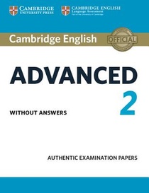 Cambridge English Advanced 2 Student's Book without answers voorzijde