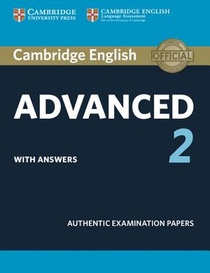 Cambridge English Advanced 2 Student's Book with answers voorzijde