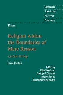 Kant: Religion within the Boundaries of Mere Reason voorzijde