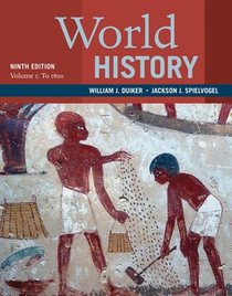 World History, Volume 1: To 1800 voorzijde