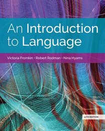 An Introduction to Language (w/ MLA9E Updates) voorzijde