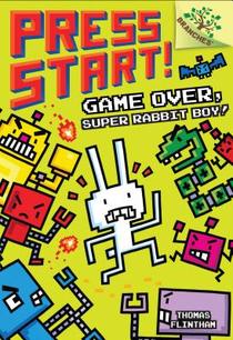 GAME OVER SUPER RABBIT BOY A B voorzijde