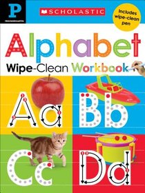 Pre-K Alphabet Wipe-Clean Workbook: Scholastic Early Learners (Wipe-Clean) voorzijde