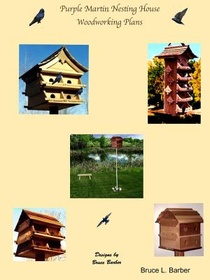 Purple Martin Nesting House Plans voorzijde