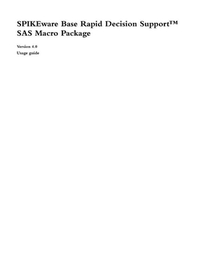 Rapid Decision Support Usage Guide
