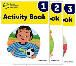 Oxford International Early Years: Activity Books 1-3 Pack voorzijde