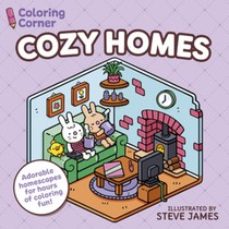 Coloring Corner: Cozy Homes: Adorable Homescapes for Hours of Coloring Fun
