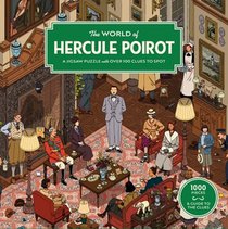 The World of Hercule Poirot: A 1000-Piece Jigsaw Puzzle voorzijde