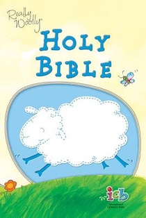 ICB, Really Woolly Holy Bible, Leathersoft, Blue voorzijde