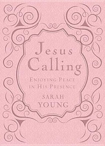 Jesus Calling, Pink Leathersoft, with Scripture References voorzijde