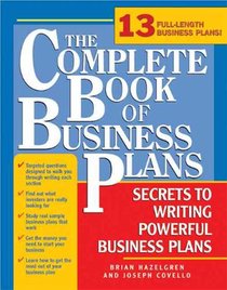 The Complete Book of Business Plans voorzijde