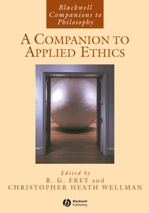 A Companion to Applied Ethics voorzijde