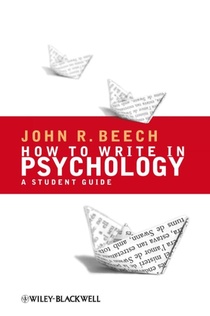 How To Write in Psychology voorzijde