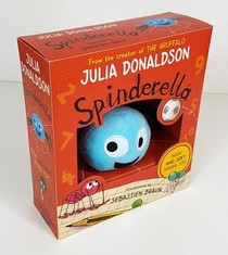 Spinderella Book & Plush Set voorzijde