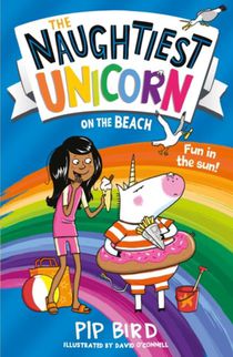 The Naughtiest Unicorn on the Beach voorzijde