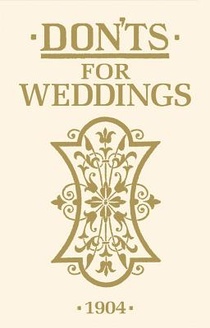 Don'ts for Weddings voorzijde