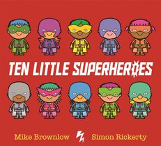 Ten Little Superheroes voorzijde