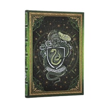 Slytherin Journal (Harry Potter Collection) Midi Custom Lined (Elastic Band Closure)