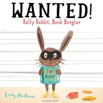 WANTED! Ralfy Rabbit, Book Burglar voorzijde