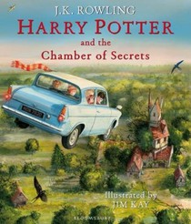 Harry Potter and the Chamber of Secrets - Illustrated Edition voorzijde