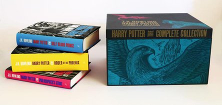 Harry Potter Adult Hardback Box Set voorzijde