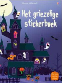 Het griezelige stickerboek voorzijde