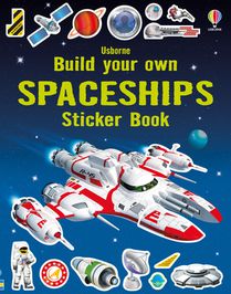 Build Your Own Spaceships Sticker Book voorzijde